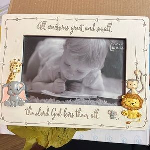 Religious Baby Picture Frame